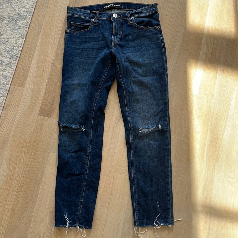 Express Girlfriend Jeans Size 0
